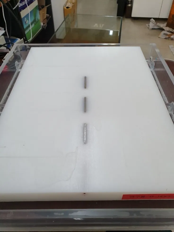 PVC 테스트 시편 상단