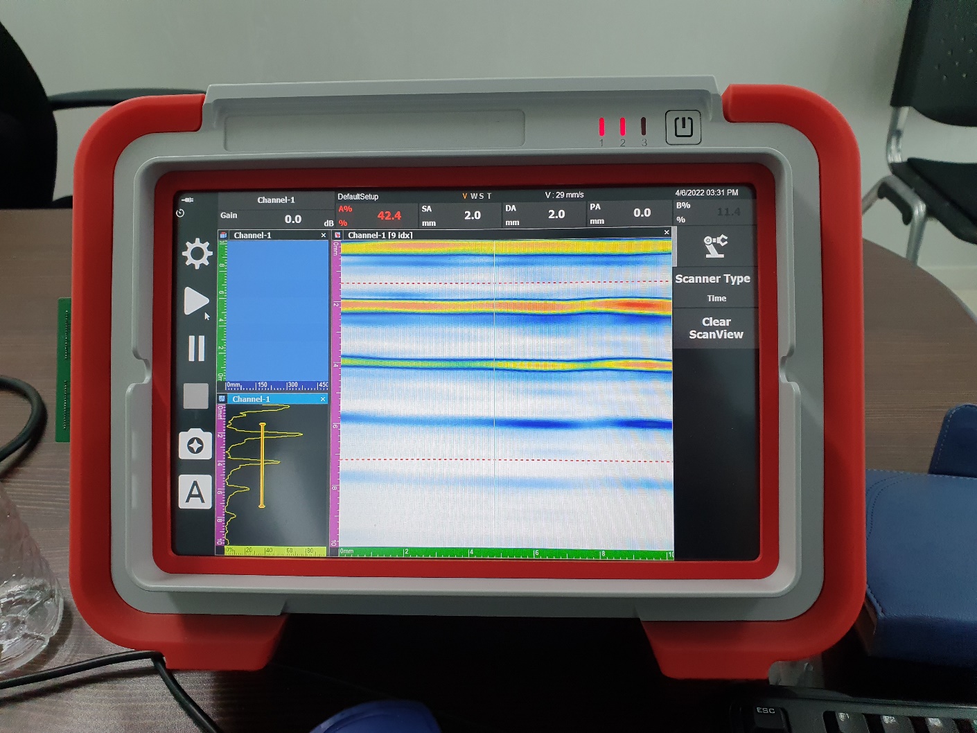 Sample #2 Measurement Data
