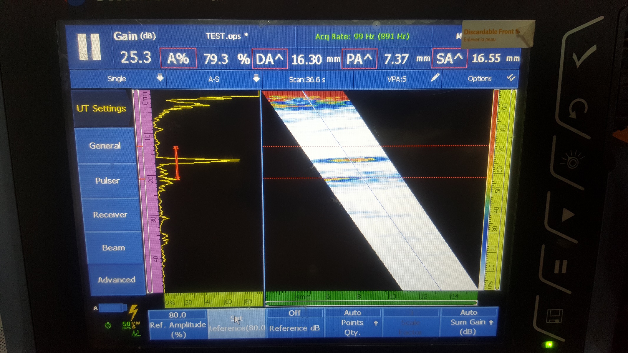 Linear Scan Data